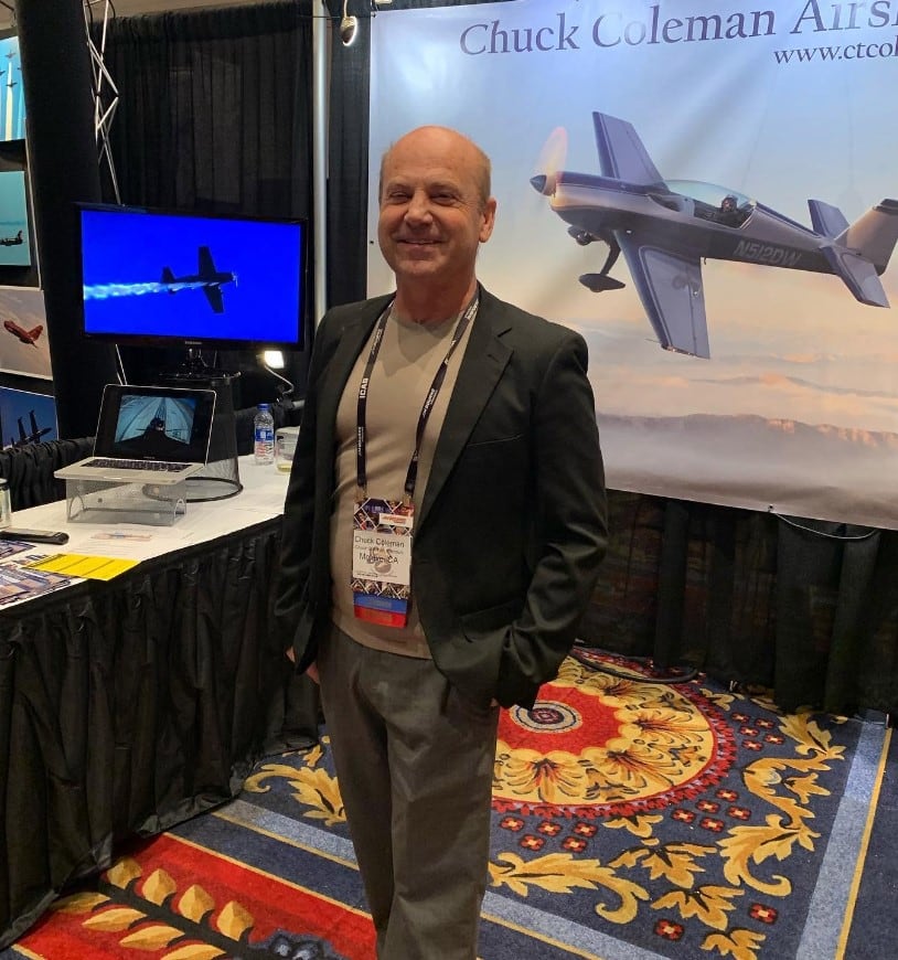 Chuck Coleman, el instructor de vuelo de Tom Cruise