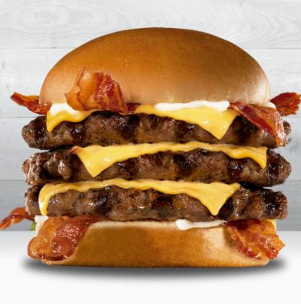 Hamburguesa edición limitada de Godzilla en Carl’s Jr