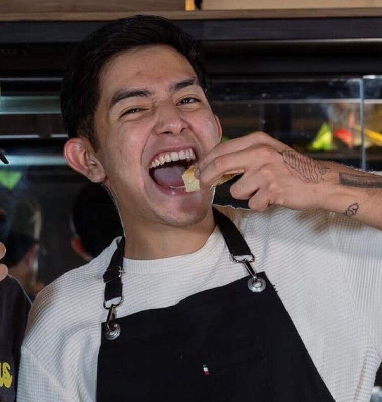 Isaías Espinoza, chef en proceso