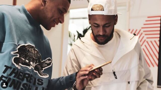 Mbappe y Neymar