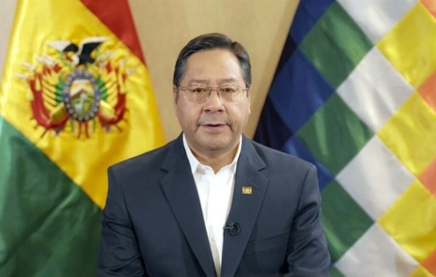 Luis Arce, presidente de Bolivia
