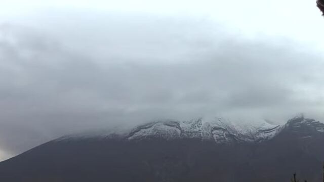 Volcán Popocatépetl el 17 de septiembre
