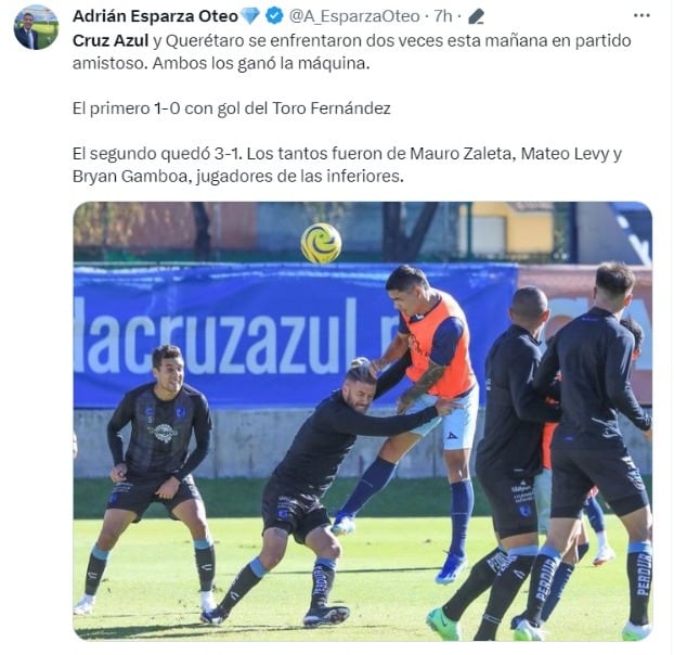 Cruz Azul.
