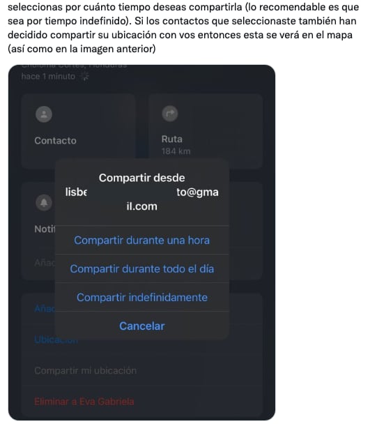 Cómo compartir ubicación desde iPhone si está apagado o sin Internet