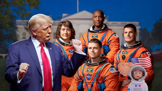 Astronautas de Artemis II se reunirán con Trump en la Casa Blanca