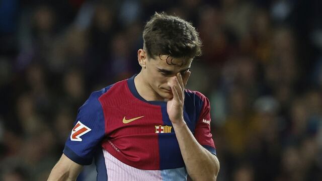 Gavi en el FC Barcelona vs Mallorca.
