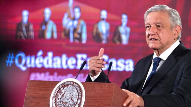 AMLO, presidente de México.