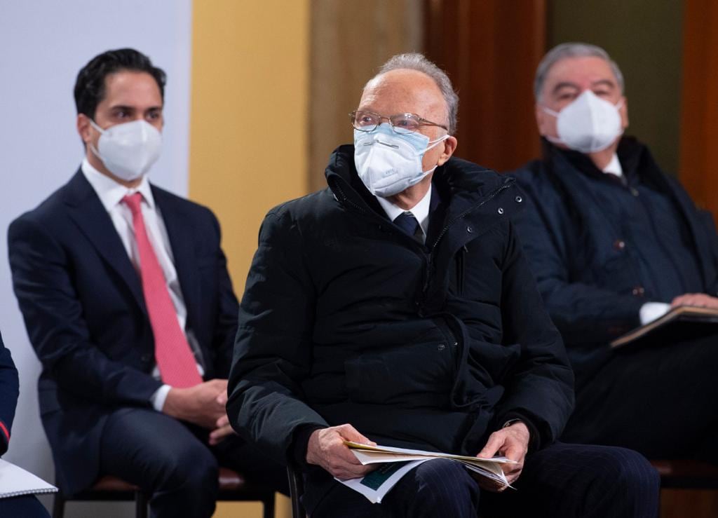 Alejandro Gertz Manero en la mañanera