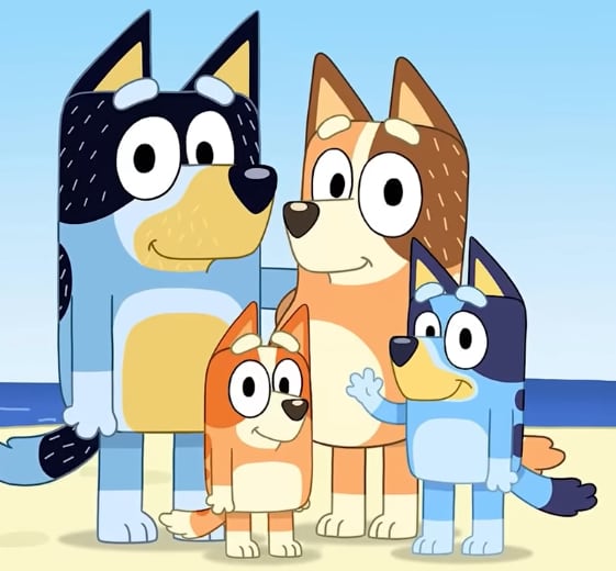 Bluey y Bingo, nuevo hermano