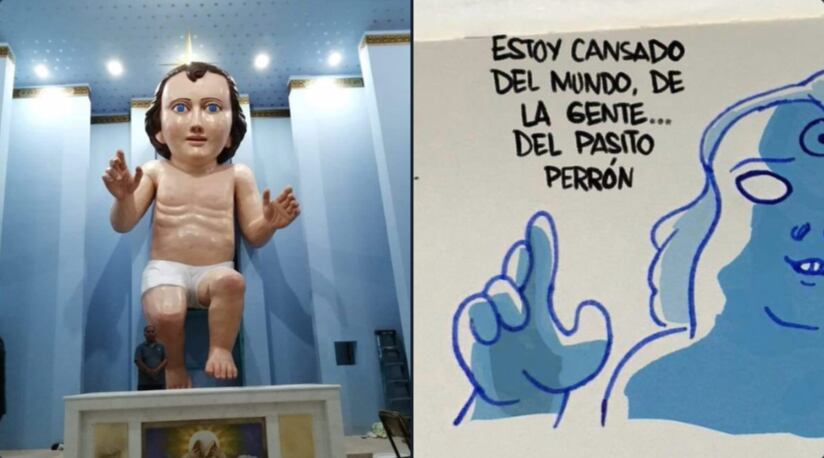 Niño Dios, ¿inspirado en Nicolas Cage?