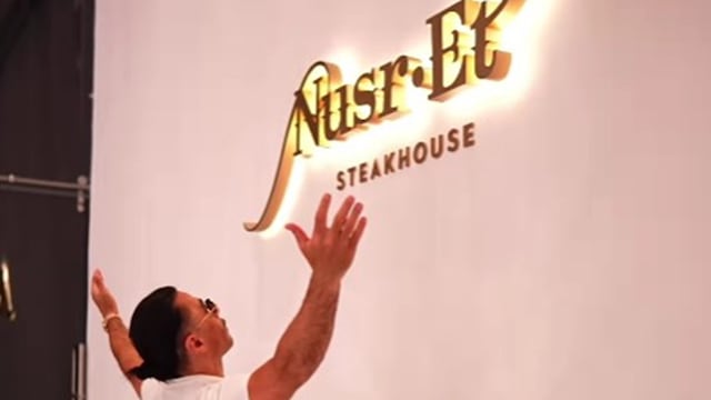 Los precios para comer en Nusr-Et, el restaurante de Salt Bae en México