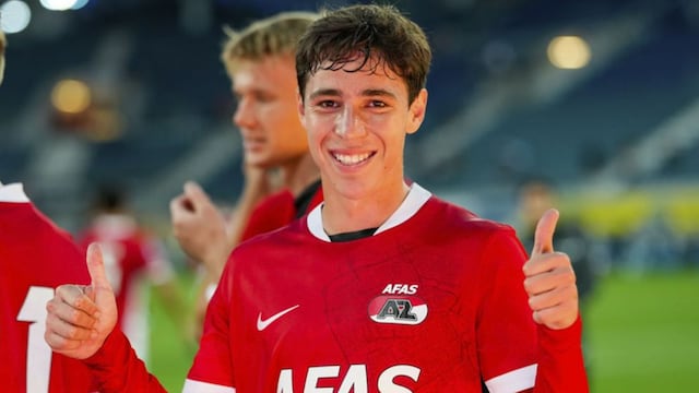 Mateo Chávez se empieza a consolidar con el AZ Alkmaar en la Eredivisie