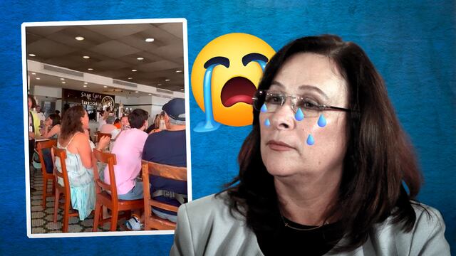 Rocío Nahle es abucheada en el café La Parroquia de Veracruz