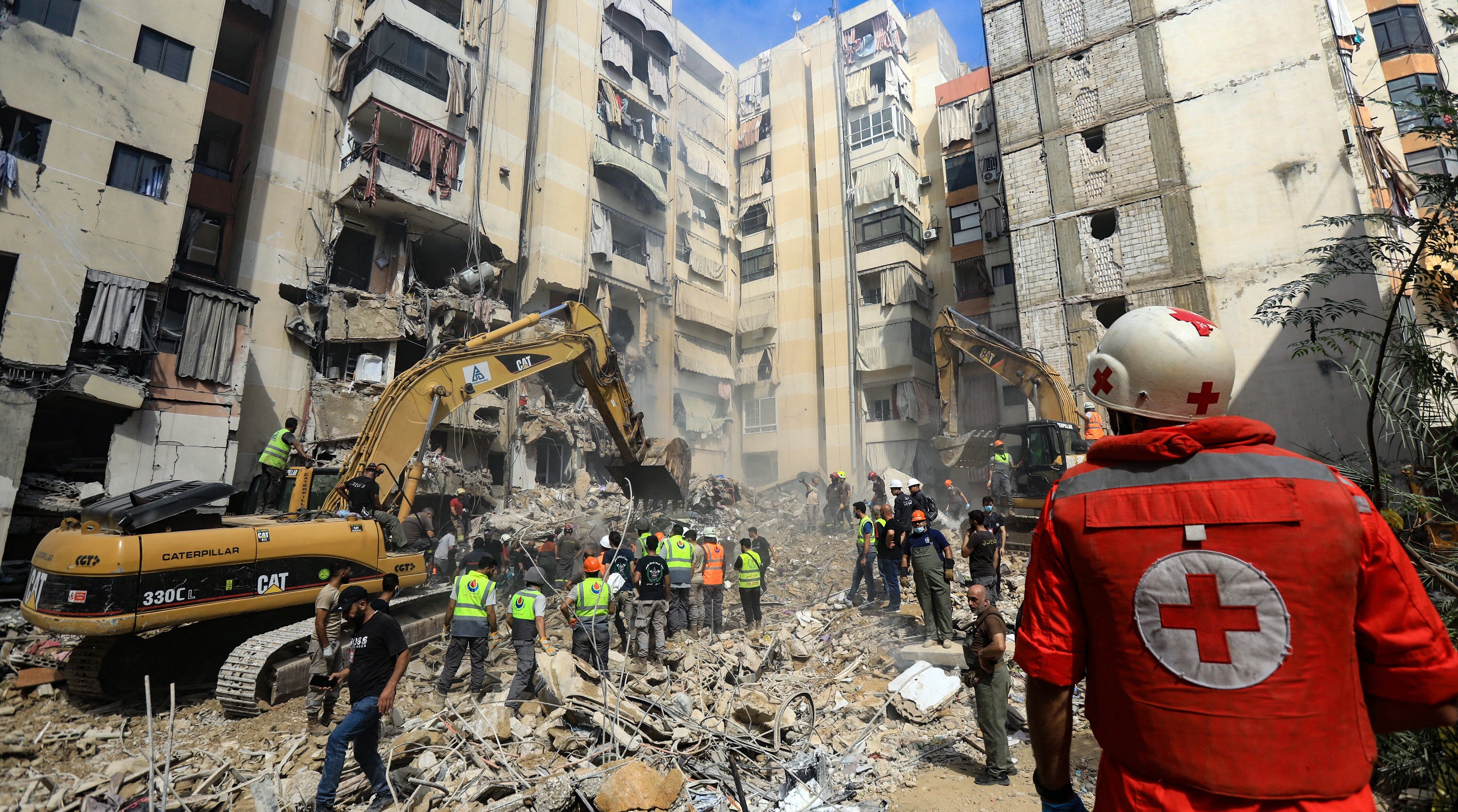 Israel lanza sorpresivo ataque en la capital de Líbano, Beirut