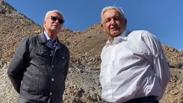 AMLO y Jaime Bonilla