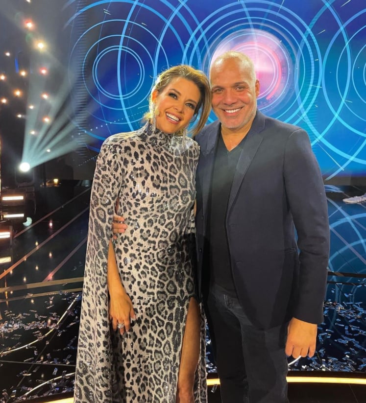 Alicia Machado y Ronald Day