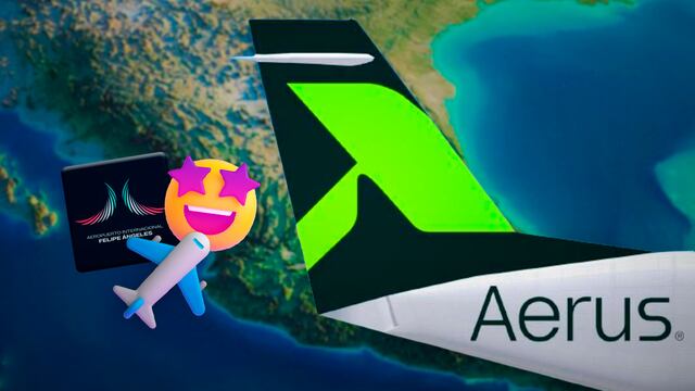 AIFA estrena nuevo vuelo con Aerus