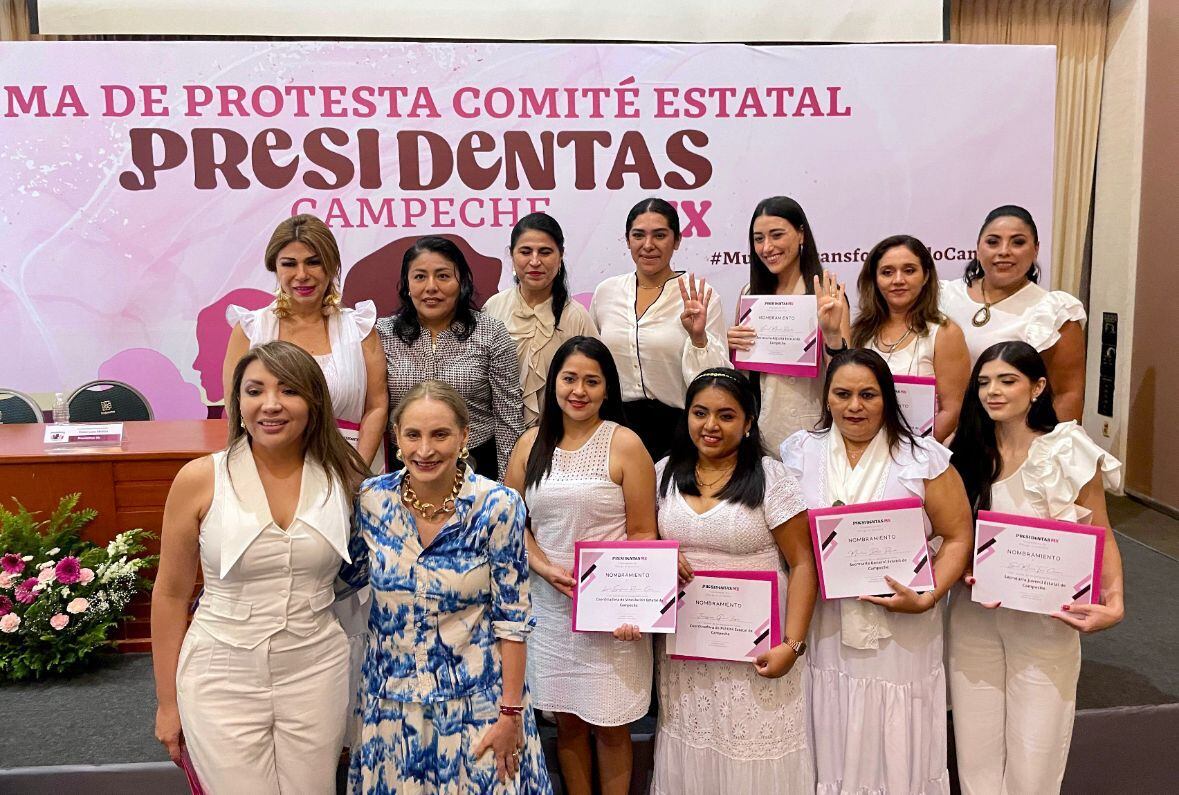 Presidentas Mx toma protesta a Elidee Luna Medina