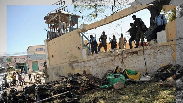 La policía acordonó el complejo donde se encontraba el Ministerio de Educación Superior.