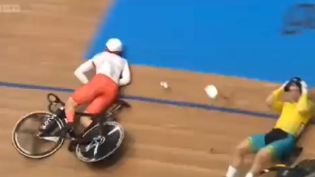 Ciclista accidente (Foto: Captura de video)