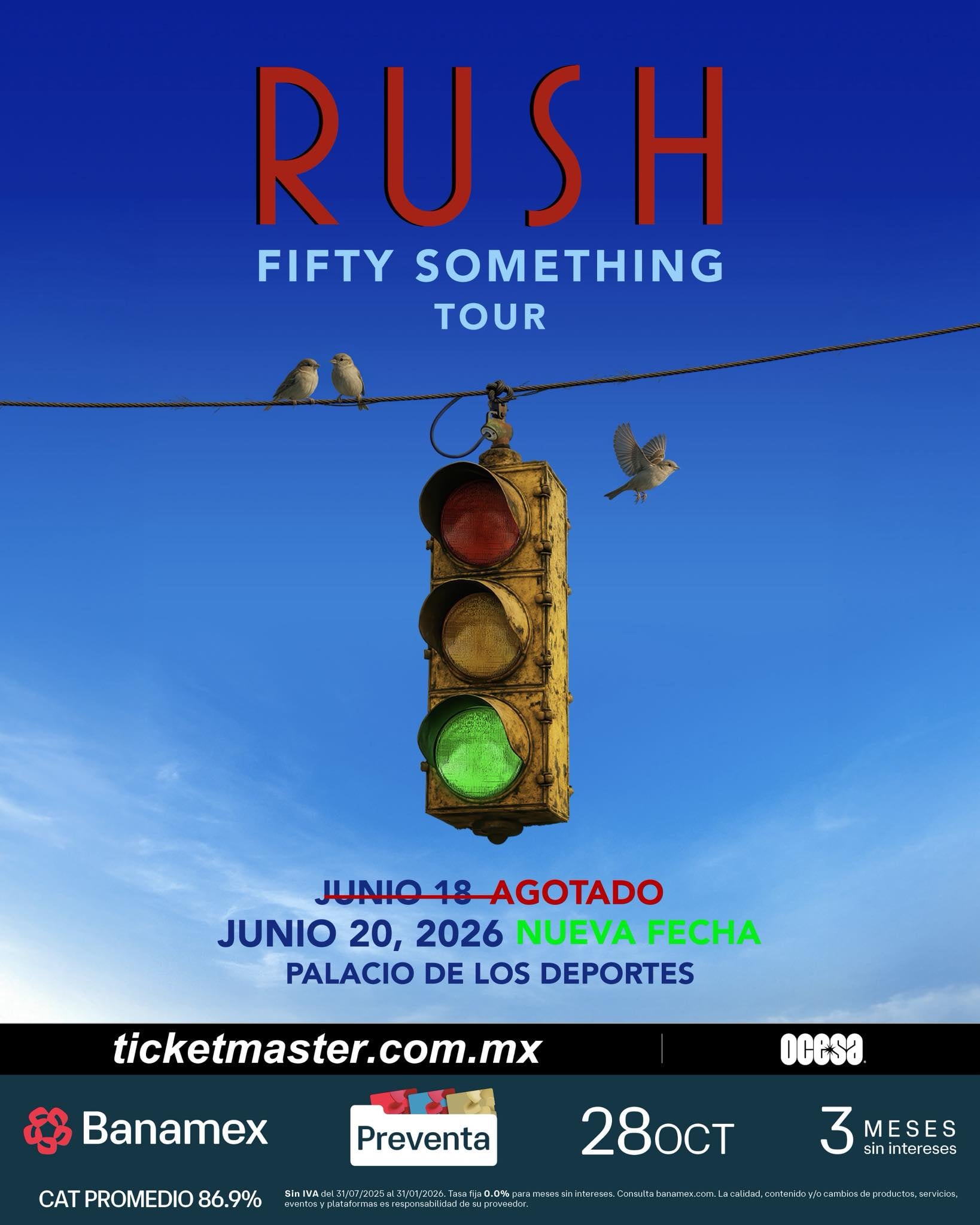 Rush en Palacio de los Deportes