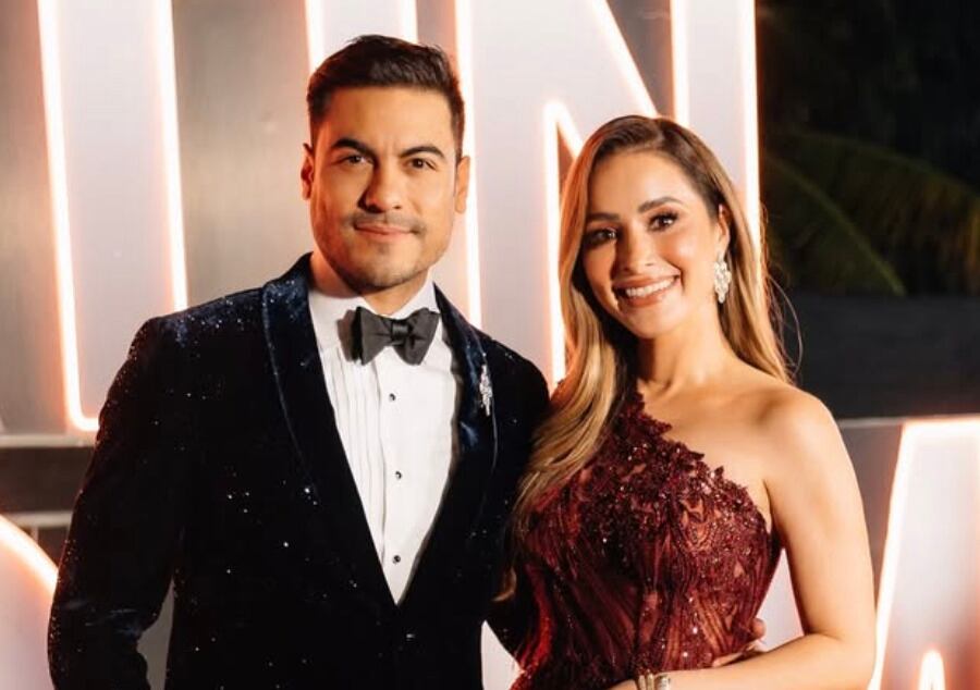 Carlos Rivera y Cynthia Rodríguez