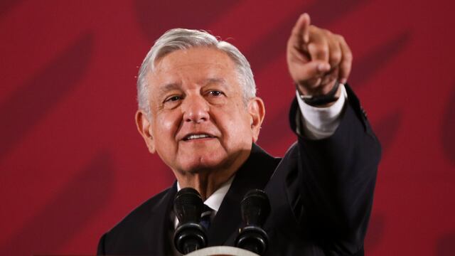 El presidente AMLO.