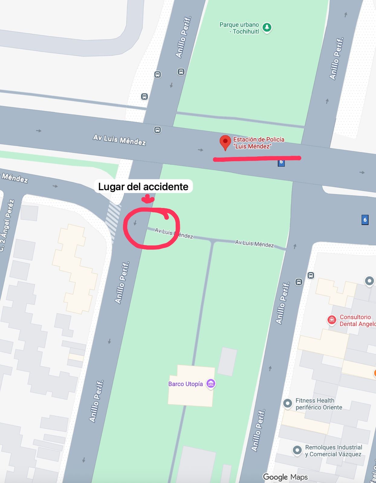 Atropellan a motociclista de Iztapalapa junto a estación Luis Méndez