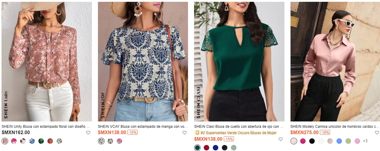Shein, ropa de mujer