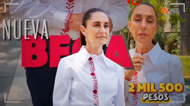 Claudia Sheinbaum informa sobre becas a estudiantes en Viernes Santo