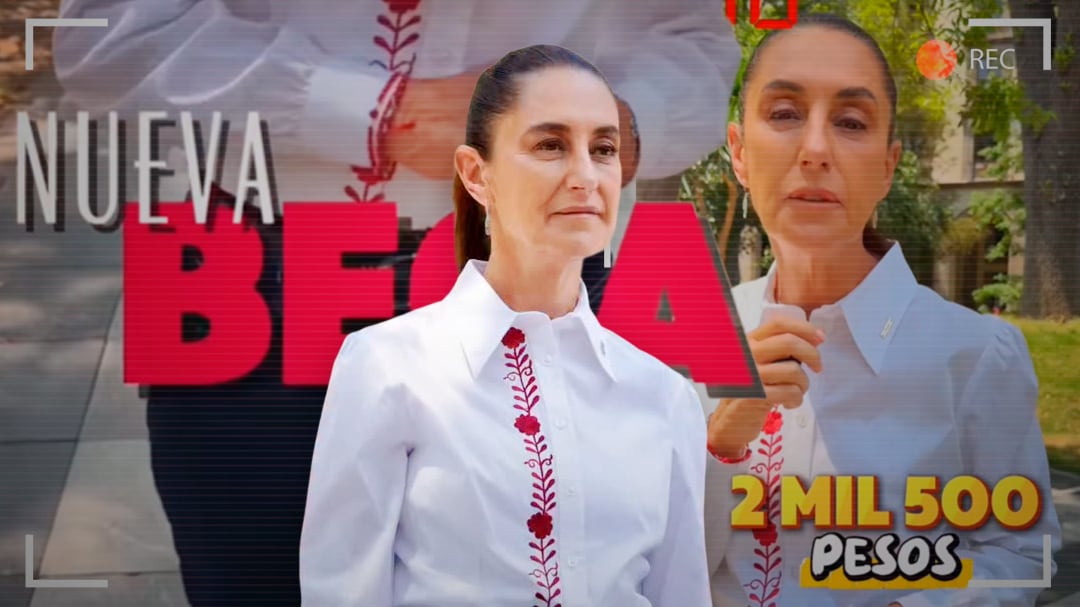 Claudia Sheinbaum informa sobre becas a estudiantes en Viernes Santo