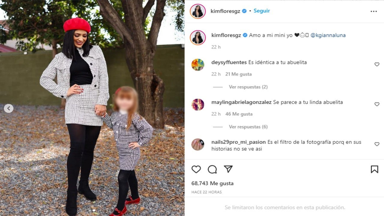 Kimberly Flores y Gianna Luna