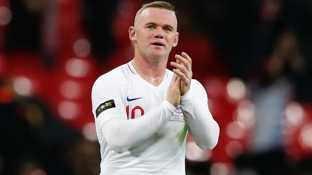 Rooney jugó 120 partidos y marcó 53 goles con Inglaterra