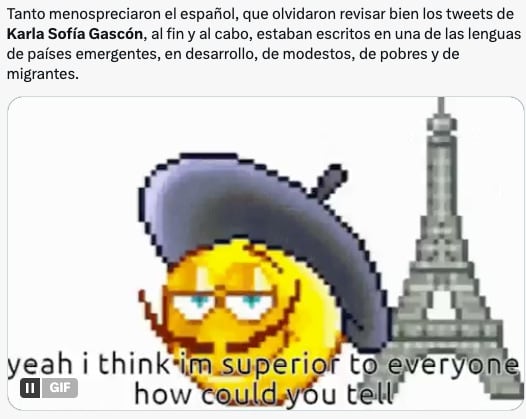 Karla Sofía Gascón cierra su cuenta de X y los memes festejan