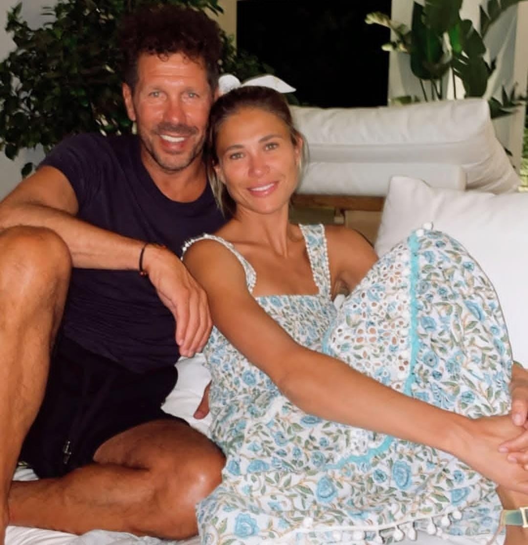 Diego Simeone "Cholo", es un exfutbolista y entrenador argentino.