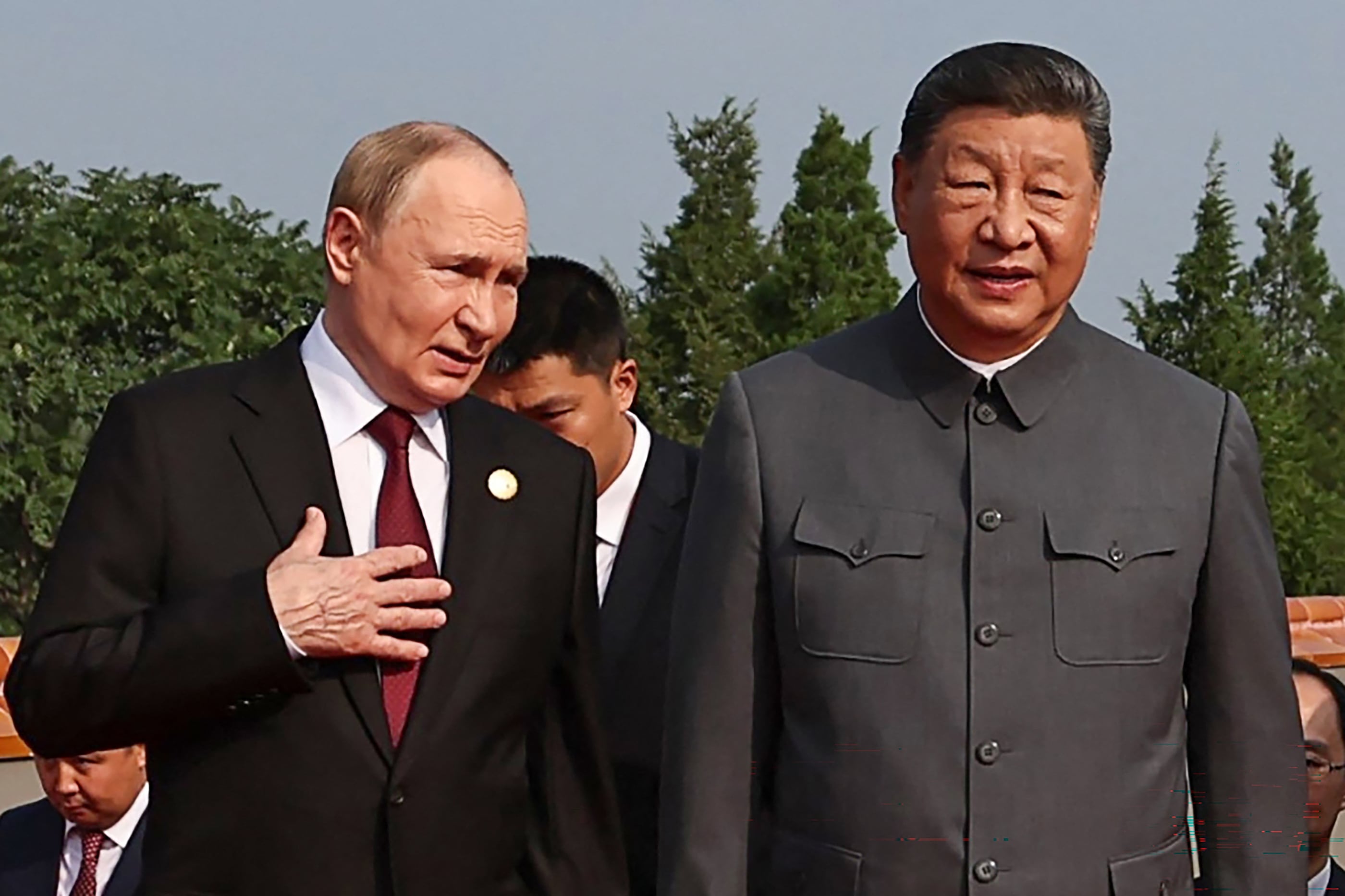 Vladimir Putin y Xi Jinping