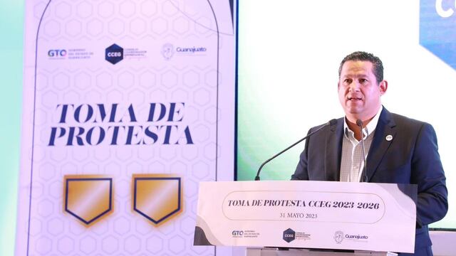 Diego Sinhue Rodríguez toma protesta al Consejo Coordinador Empresarial de la ciudad de Guanajuato