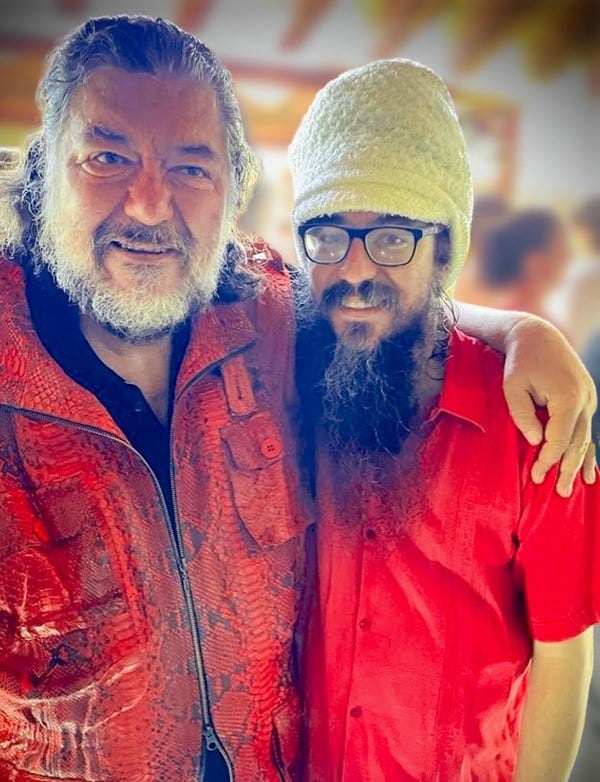 Jorge Hank Rhon y su hijo César Hank Inzunza.