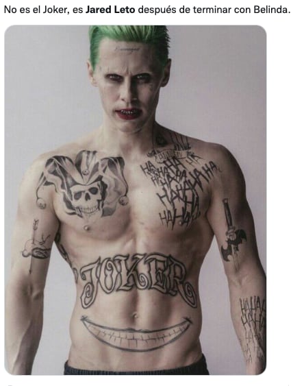 memes de Jared Leto y Belinda