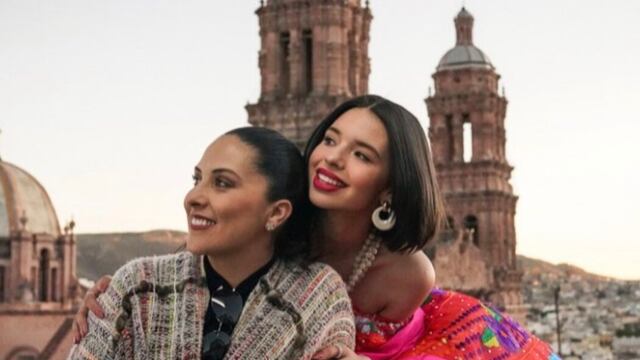 Ángela Aguilar y su mamá Aneliz