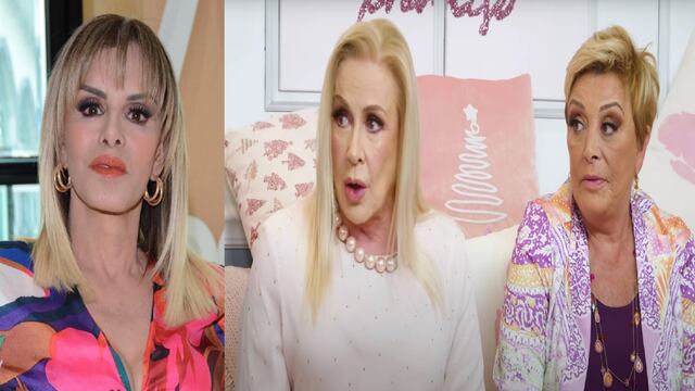 Lucía Méndez, Laura Zapata y Sylvia Pasquel