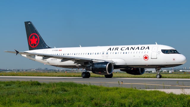 Avión de Air Canada