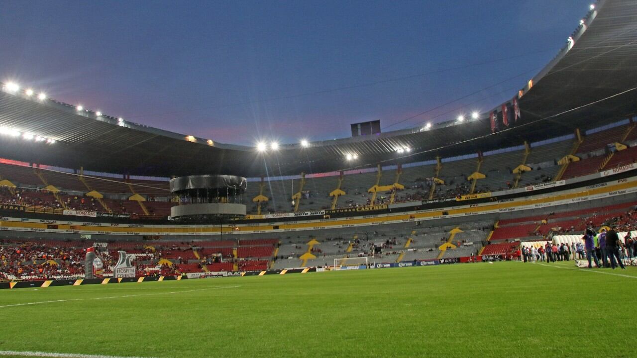 Así el Estadio Jalisco.
