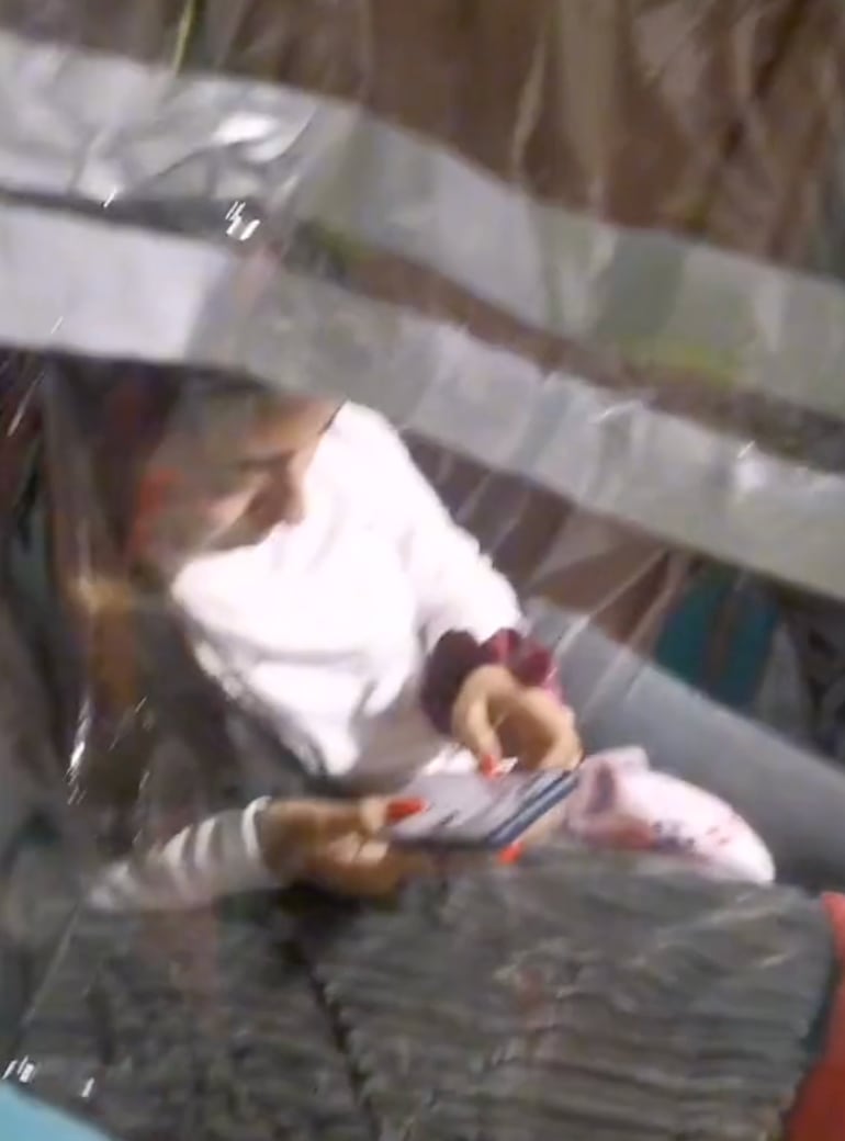 La novia encerrada por tener Covid-19