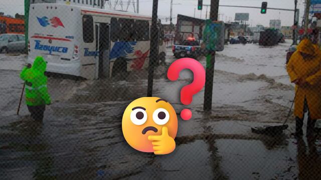 ¿Por qué se inunda Ecatepec?