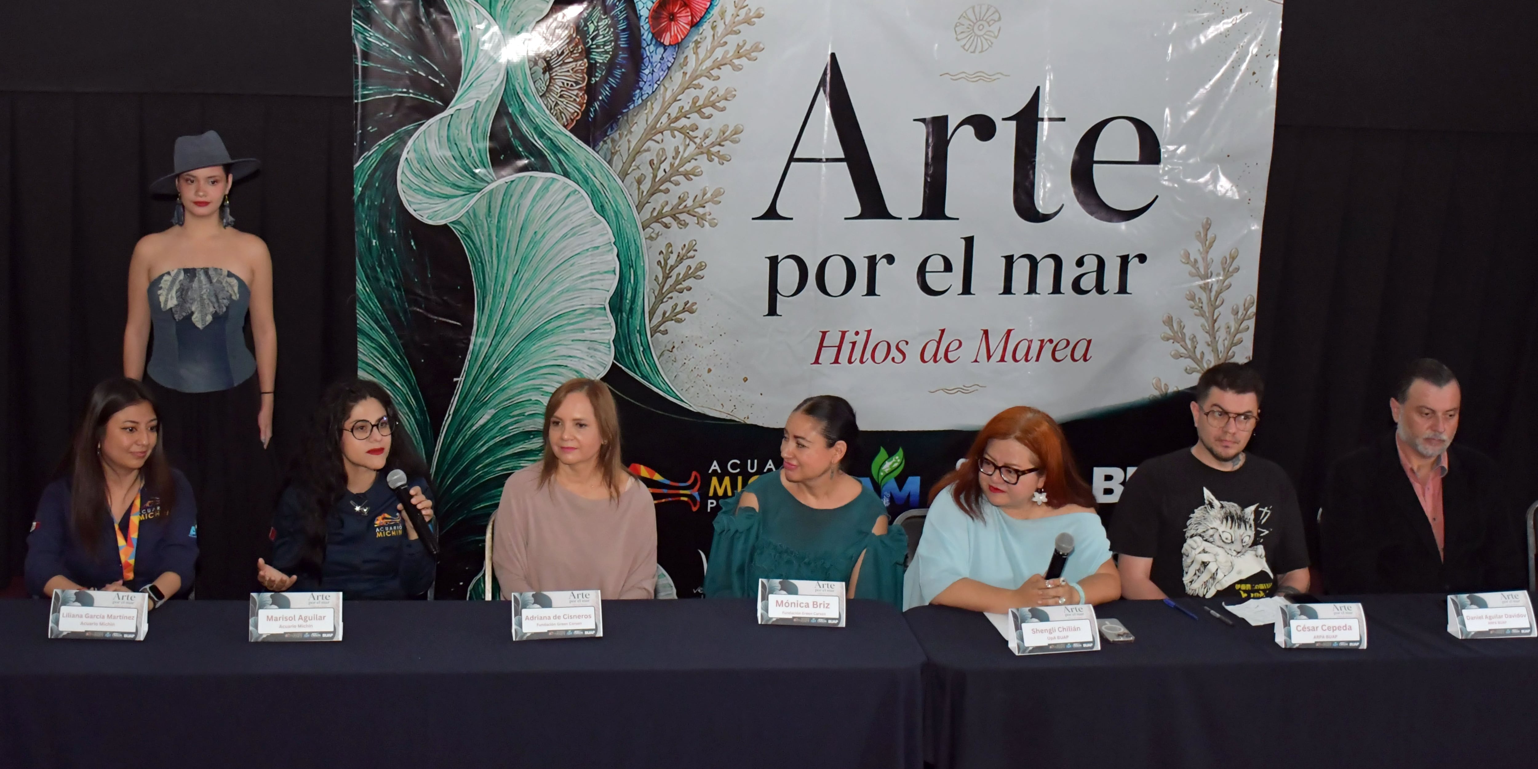 BUAP, Acuario Michin y Green Carson lanzan evento de arte sustentable.