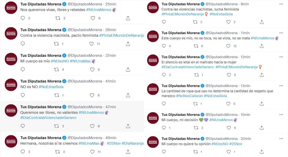 Diputadas de Morena