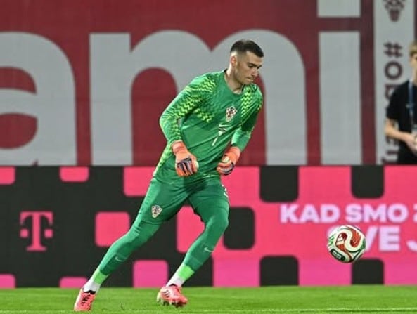 Dominik Livaković, portero de Croacia