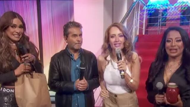 Galilea Montijo, Raúl Araiza, Jolette y Toñita