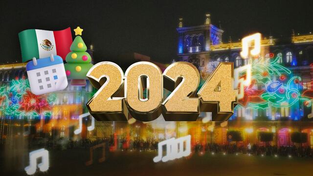 Verbena Navideña en el Zócalo CDMX 2024